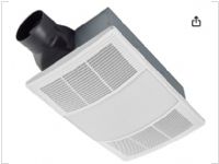 Broan Fan/Light/Heater- 110cfm, 1300 watt, req 15 amp circuit, 4'' duct