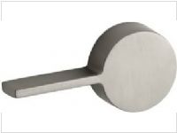 Cimarron Left Hand Flush Lever in Brushed Nickel
